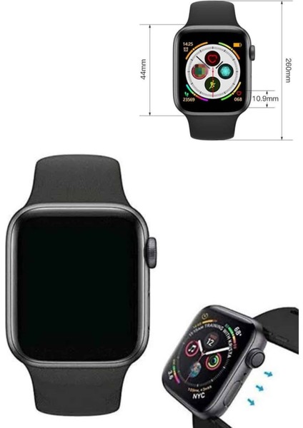 Arama Cevaplayabilen Akıllı Saat Bluetooth Bağlantılı Sosyal Medya Girişli modelleri