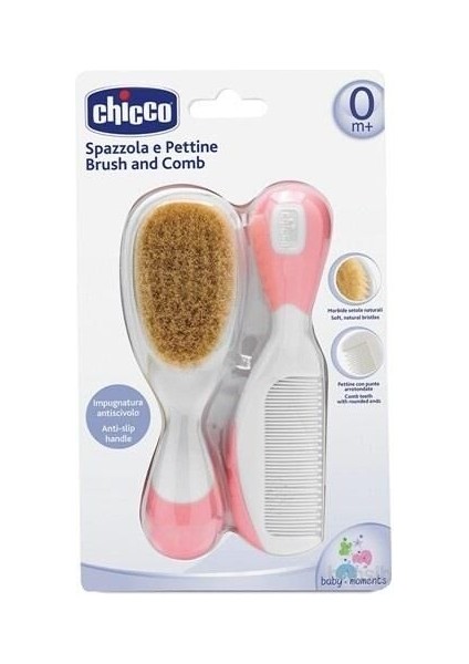 Chicco Fırça ve Tarak Seti Pembe fiyatları