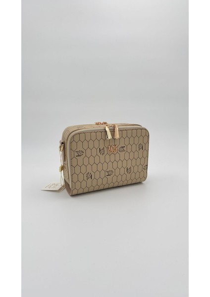 Vizon Çift Fermuarlı Omuz Çantası Orijinal Levid'or fiyatları