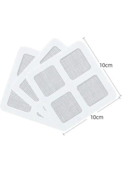 10 Adet Pratik Banyo Gider Süzgeci Saç Yakalayıcı Süzgeç Banyo Duş Gider Tıkanık Önleyici fiyatları