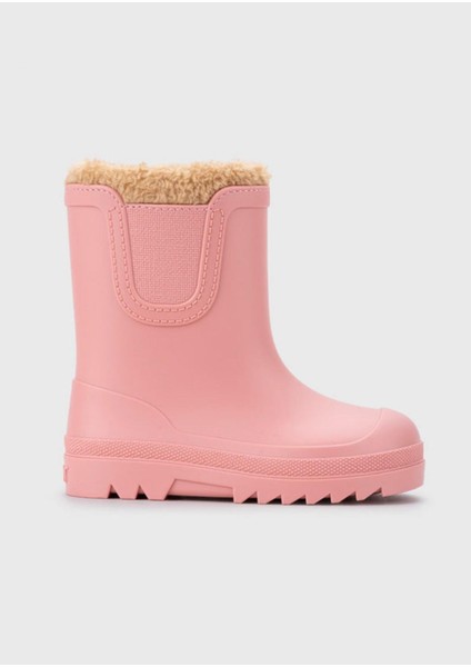 Verona Borrego Rosa Kız Çocuk Kürklü Yağmur Botu