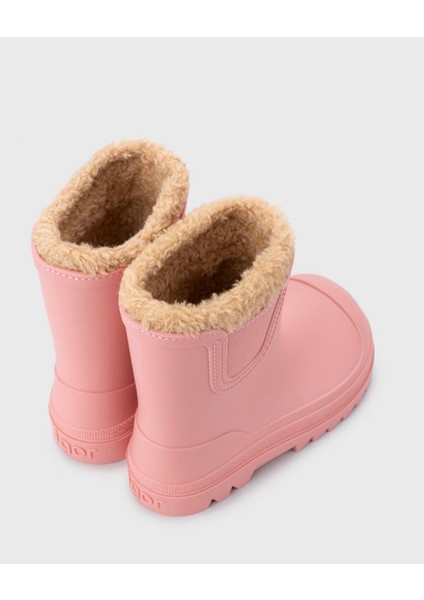 Verona Borrego Rosa Kız Çocuk Kürklü Yağmur Botu modelleri