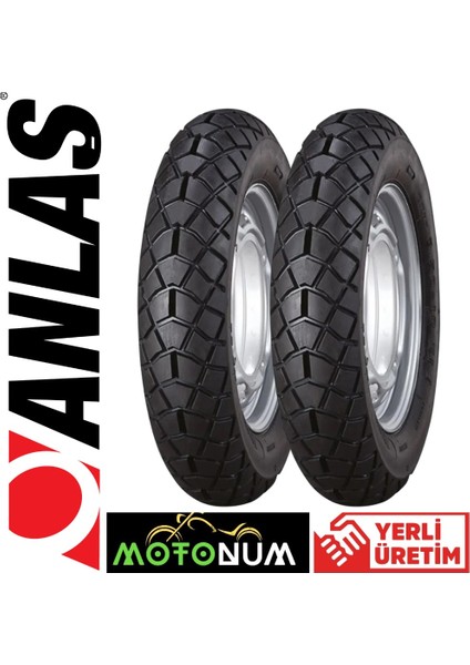 Arora Bravo 50 Ön Arka Lastik Takım Anlas Irc MB 79 2025 Üretim Yerli Üretim MN0114