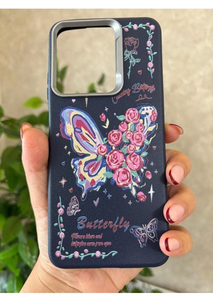 Infinix Hot 30I Kılıf Desenli Kamera Koruma Çıkıntılı Soft Tasarım Elde Kaymayan Kapak