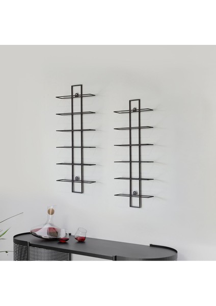 Ikili Denge Şarap Rafı, Zarif ve Şık Mutfak Düzenleyici Aksesuar