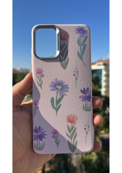 Xiaomi Redmi Note 9 Pro Kılıf Desenli Kamera Koruma Çıkıntılı Soft Tasarım Elde Kaymayan Kapak