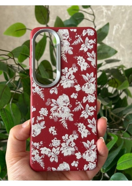 Oppo A60 Kılıf Desenli Kamera Koruma Çıkıntılı Soft Tasarım Elde Kaymayan Kapak