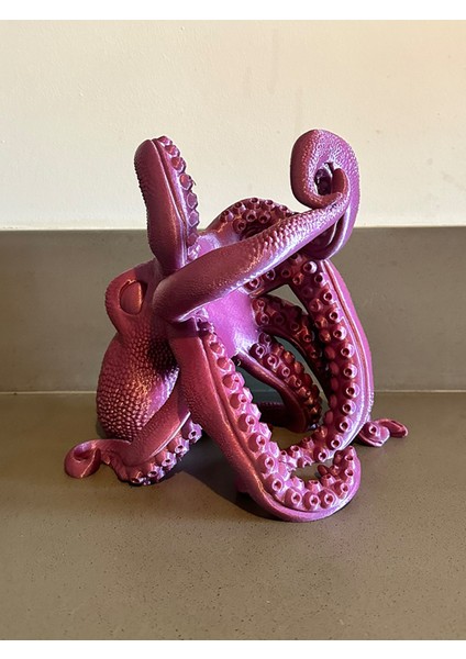 Ahtapot Şeklinde Dekoratif Şaraplık ve Yağ Şişesi Tutucu, Şık ve Fonksiyonel Tasarım fırsatları