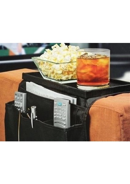 Koltuk Kenarı Sehpa Tepsi Kumandalık Cepli Düzenleyici Organizer modelleri