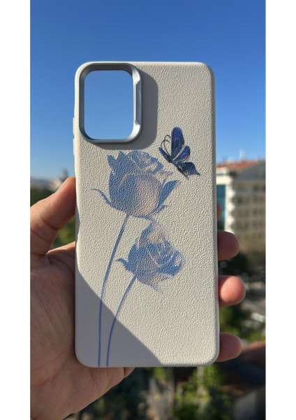 Xiaomi Redmi Note 8 Pro Kılıf Desenli Kamera Koruma Çıkıntılı Soft Tasarım Elde Kaymayan Kapak