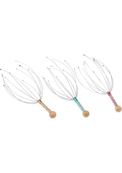 Rahatlatıcı Kafa Masaj Aleti – Saç Deriniz Için Ferahlatıcı Dokunuş (5 Adet)