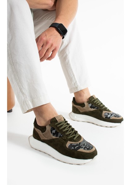 Chen Paraşüt Hakiki Deri Erkek Sneakers fırsatları