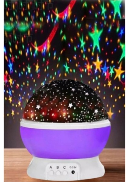 Projeksiyonlu Dönen Renkli Işık Lambası, Eğlenceli ve Sürükleyici Atmosfer Için Ideal fiyatları