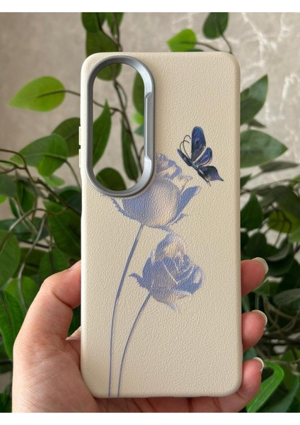Oppo A60 Kılıf Desenli Kamera Koruma Çıkıntılı Soft Tasarım Elde Kaymayan Kapak