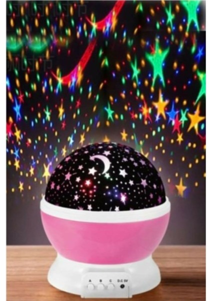 Projeksiyonlu Dönen Renkli Işık Lambası, Eğlenceli ve Sürükleyici Atmosfer Için Ideal fırsatları