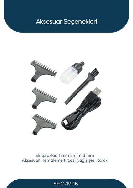 Siyah Çok Fonksiyonlu Saç ve Sakal Kesme Makinesi, Pratik ve Şık Tasarım fiyatları