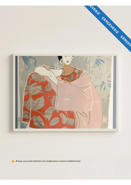 Tea Ritua - Çerçevesiz Poster - Curated By Push