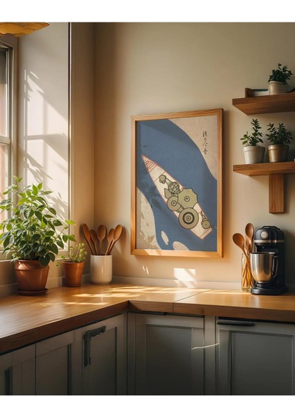 Floating Relics - Çerçevesiz Poster - Japon Eskiz Poster