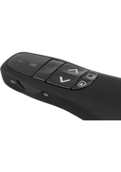 Yeşil Kablosuz Lazer Sunum Kumandası Siyah Renk fırsatları