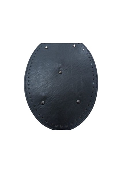Çanta Tabanı Oval 20 cm Siyah