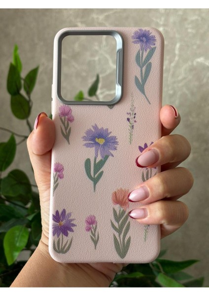 Xiaomi Redmi 13 Kılıf Desenli Kamera Koruma Çıkıntılı Soft Tasarım Elde Kaymayan Kapak