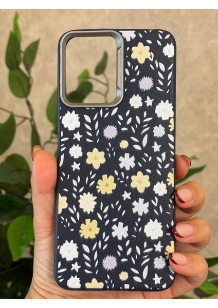 Xiaomi Redmi 12 Kılıf Desenli Kamera Koruma Çıkıntılı Soft Tasarım Elde Kaymayan Kapak