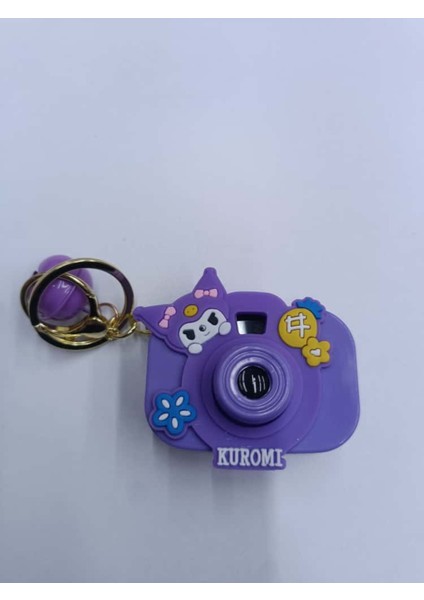 Sevimli Karakter Projeksiyonlu Anahtarlık, Renkli ve Şık Tasarım