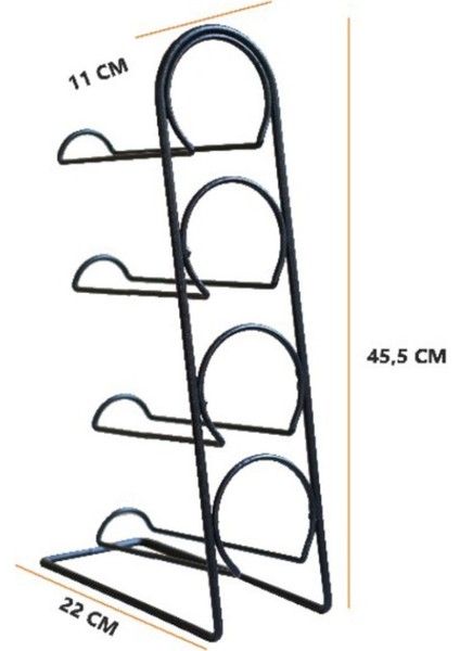 4 Raflı Metal Şaraplık, Şık ve Dayanıklı Tasarım ile Şaraplarınız Için Ideal Düzenleme indirimleri