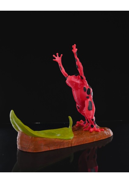 Benekli Kurbağa Figürlü Şarap Tutacağı, Şık ve Eğlenceli Dekorasyon Parçası fiyatları