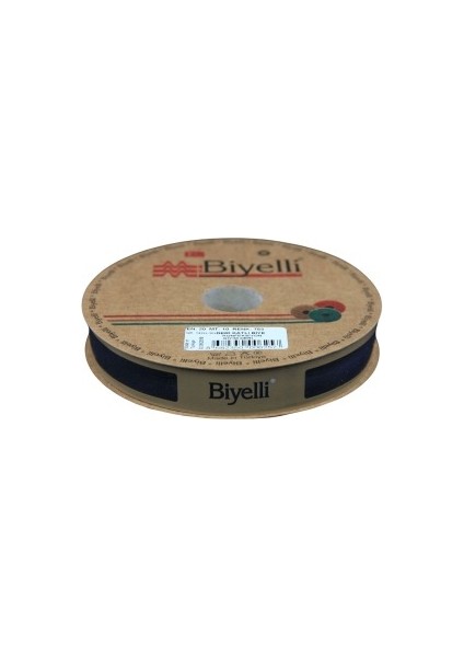 Biye Deri Katlı 753 Lacivert 2 cm 10 Metre %100 Polyester