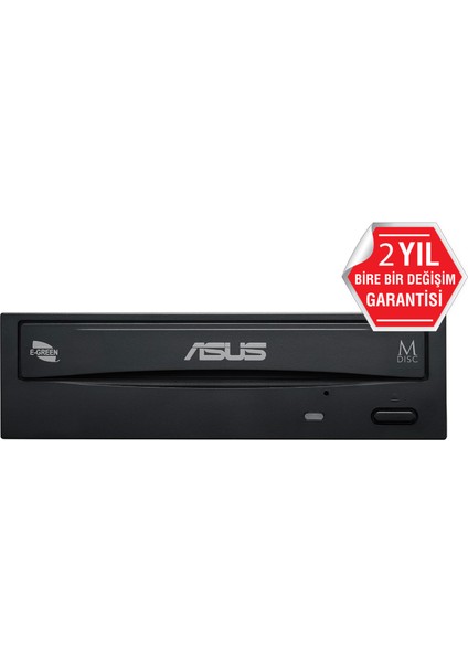 Asus DVD RW-24D5MT 24X Sata Siyah Bulk