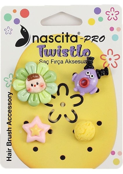 Nascita Twistlo Aksesuar Seti 4'lü Kahve