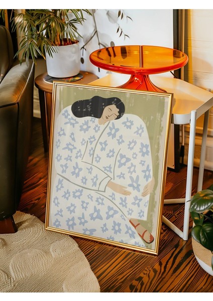 Gentle Bloom - Çerçevesiz Poster - Curated By Push