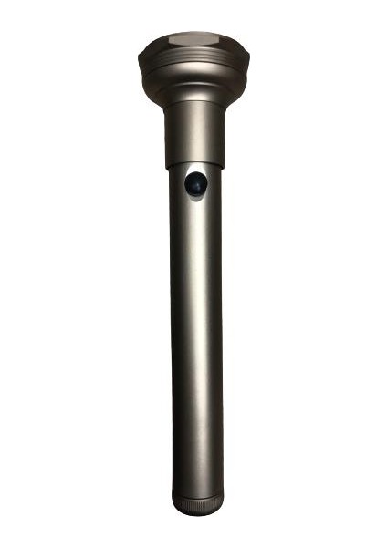 El Feneri Lamba 32CM Pilli+3 Adet Büyük Boy Pil Sarı Renk Işık