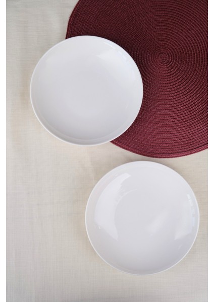 Porselen Chic Çukur Tabak 19,50CM 550CC 2 Li