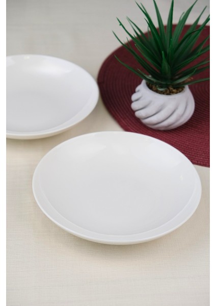 Porselen Chic Çukur Tabak 19,50CM 550CC 2 Li fiyatları