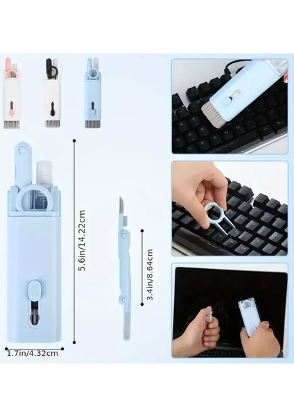 7&apos;si 1 Arada Çok Fonksiyonlu Klavye Temizleme Fırçası (5250) fiyatları