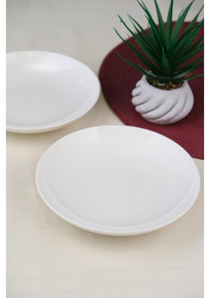 Porselen Chic Çukur Tabak 19,50CM 550CC 2 Li modelleri