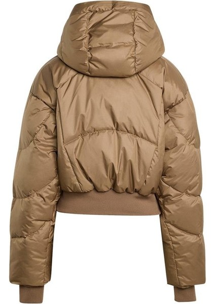 Kadın Kahverengi Mont Asmc Crop Puf JM3652 fiyatları