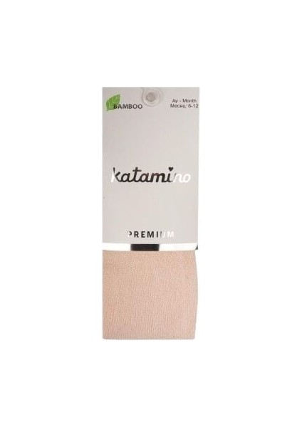 Katamino Liva Bebek Bambu Külotlu Çorap K36000 Pudra