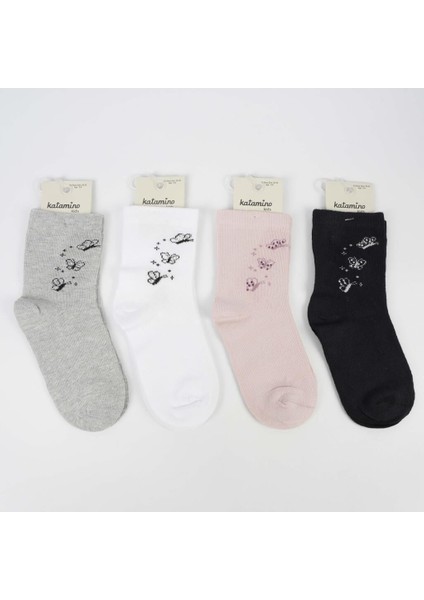 Katamino Tutsu Aks Kız Soket Çorap K46319 Asorti
