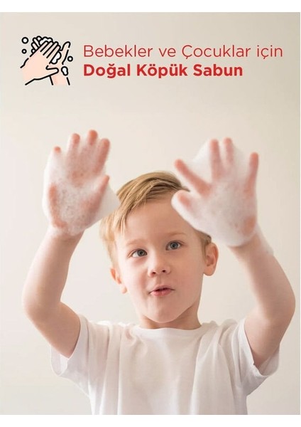 Babyton Çocuklar Için Doğal Köpük Sabun Naturel modelleri