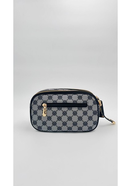 Siyah Çift Bölmeli Kalın Askılı Omuz Çantası Orijinal Levid'or Premium fırsatları