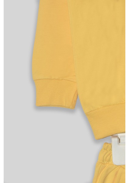 Erkek Çocuk %100 Organik Pamuk Bitki Baskılı Yumuşacık Trend Eşofman Takımı - 1008 fırsatları