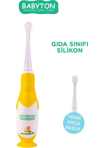Babyton Bebekler ve Çocuklar Için Sonik Pilli Diş Fırçası modelleri