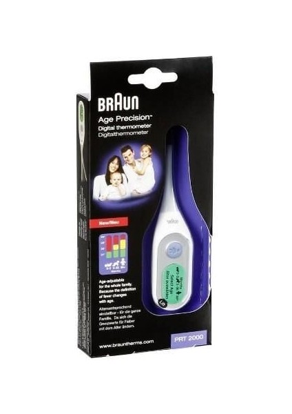 Braun PRT2000 Koltuk Altı Ateş Ölçer