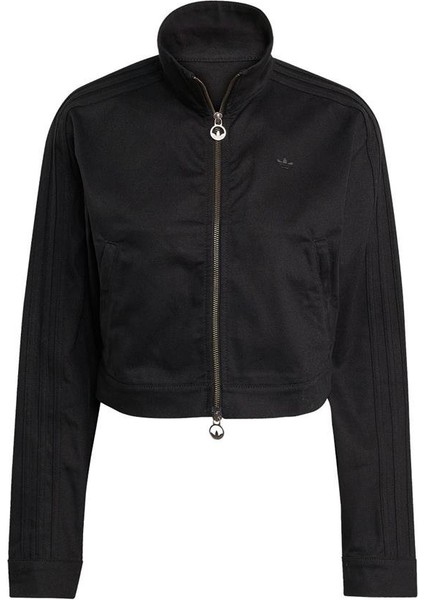 Kadın Siyah Ceket Fb Crop Tt JW7267