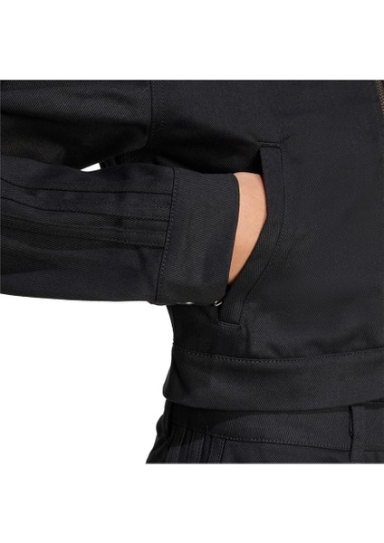 Kadın Siyah Ceket Fb Crop Tt JW7267