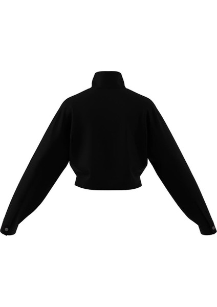 Kadın Siyah Ceket Fb Crop Tt JW7267