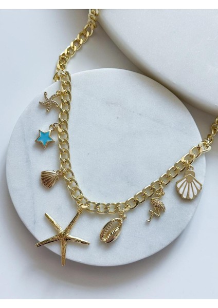 Deniz Yıldızı Charm Kolye